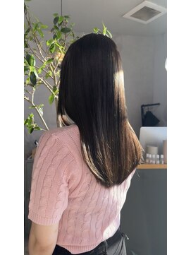 ミチ(mich) 透明感カラー/暗髪/ストレート