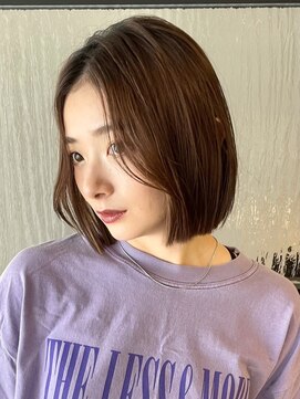 リバース バイ レオネ 南船場店(rebirth by Leone) 髪質改善との相性抜群！人気のタッセルボブ/大阪/心斎橋/南船場