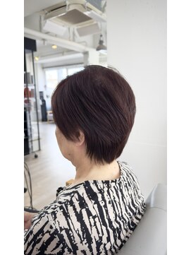 ラナヘアーサロン コウゾウジ(Lana hair salon KOZOJI) 大人女性に人気♪やわらかピンクブラウンのショートスタイル