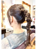 コワファースト させぼ五番街店(COIFF1RST) お呼ばれポニーアレンジ☆