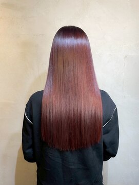 カラー+オーダーメイド髪質改善