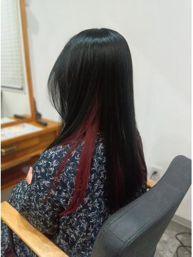 ミーティア バイ クアトロ(Meteor By QUATRO) インナーカラーレッド