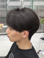 ゴート(GOATO)&nbsp;リバースセンターパート 毛流れ 鹿児島メンズ