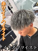 Men’s salon ROOST 南堀江店 Men'sカット/Men'sパーマ【5/4 NEW OPEN（予定）】&nbsp;MEN’S HAIR/波巻きツイストスパイラル/リバースセンターパート