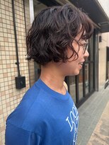 ハマモト ヤマ オオサカ(ハマモト Yama Osaka)&nbsp;ゆるいボブパーマ