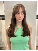 ABBEY 福岡天神 【8月8日NEW OPEN(予定)】&nbsp;ロングヘアレイヤーカット前髪カット髪質改善トリートメント