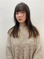 クラン バイ ヘッドライト 栄店(clan by HEADLIGHT)&nbsp;ロングレイヤー/レイヤーカット/顔まわりカット/韓国風ヘア