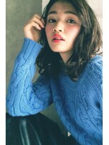【MINX小池】人気なミディアムスタイル！女っぽルーズウェーブ