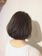 大人ワンカールボブ【プランツヘアー村田裕治】