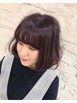 ゾンネ(ZONNE)&nbsp;軽やかエアリーバイオレットボブ