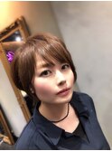顔まわりの似合わせを黄金比で作る王道モテ髪ボブレイヤー