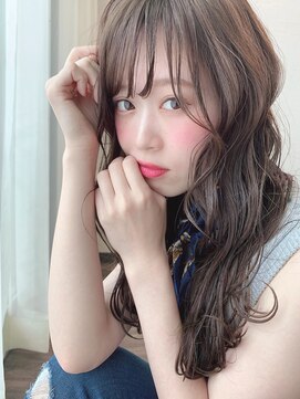 ヘアアンドメイク コルト フォークロア(HAIR&MAKE COLT FOLKLORE) 濡れ髪ウェーブ×セミロング