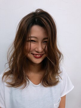 スタイルインデックス 新大塚店(STYLE INDEX) ゆるふわウェーブ　ミディアム