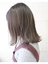 ヘアテリア リュウ 大塚(hair teria ryu) 【Bf→Af】インナーなじませ/切りっぱなし風外はねグレージュ