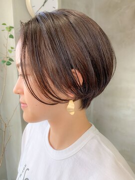 テトヘアー(teto hair) イルミナカラー、ショートボブ、ベージュ、グレージュ