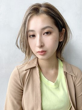 アイティー バイ アルバム 浦和店(IT by ALBUM) くびレイヤーレイヤーロングニュアンスカラーセミディ_8148