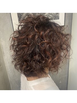 ギフトサニーサイド(gift sunny side) gift sunnyside ハイライト&ピンク　ふわふわエアウェーブ/Mie