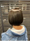 マチルダボブハイライトツヤ髪白髪ぼかし髪質改善グレイアッシュ