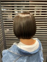 ユアーズ 四街道店(HAIR&NAIL YOURS)&nbsp;マチルダボブハイライトツヤ髪白髪ぼかし髪質改善グレイアッシュ