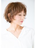 【小顔補正】エフィラージュ大人ショートボブ★瓦田《髪質改善》