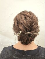 エフェ(effet)&nbsp;ギブソンタック風アップヘア