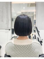 ガリカ 蔵前(Gallica)&nbsp;【佐久間史将】すっきりおさまる黒髪ショートボブ/丸みショート