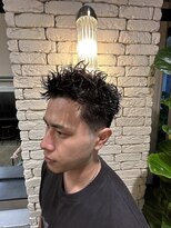 スティーロ 渋谷(Steelo)&nbsp;スパイキーショート×ツイストパーマ