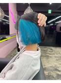 ★オーシャンブルー×外国人風カラー★
