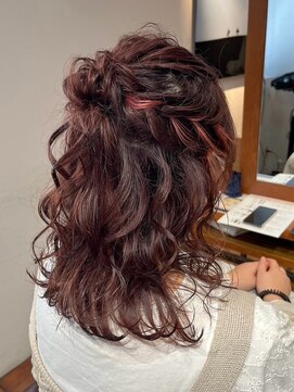 ミスト(mist) 〔mist〕ハーフアップ/ヘアアレンジ/ヘアセット/金沢文庫/能見台