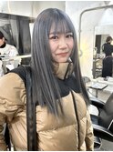 ブルーシルバー/ハイトーンロング/ペールカラー