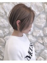 ルア モアナ バイ ヘッドライト 小田原2号店(Lua Moana by HEADLIGHT)&nbsp;【Moana Lua】#丸みショートボブ#ベージュカラー