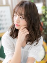 カバーヘア ブリス 川口(COVER HAIR bliss)&nbsp;★ニュアンスカラーこなれヘアエアリーミディ20代30代40代★10