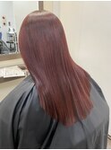 髪質改善トリートメント 艶髪　チェリーレッド【中西思実】