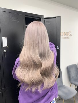 ワンズ ナゴヤ ヴィラ 名古屋栄(ONE's NAGOYA VILA) シアーカラー/カール/セミディ/姫カット