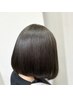 【艶up】縮毛矯正+カット+2ステップトリートメント