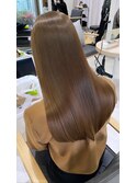 Caramel Beige × Premium髪質改善トリートメント