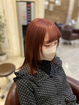 アル 日野(AL) レイヤーカットナチュラルハイトーンデザインカラー[日野駅]