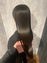 ジーナ 船橋(Zina)&nbsp;髪質改善＊ロングレイヤーグレーベージュ＊美髪【Zina船橋】