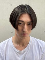 フィフス 神南(fifth)&nbsp;ニュアンスパーマツーブロックマッシュセンターパート前下がり★