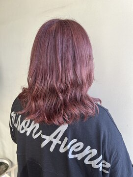 ラペルグリーン(Lapel green) Cassis pink