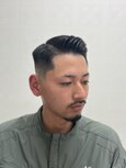 フェードスタイル　サイドパート