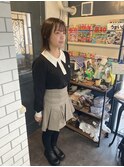 2024年人気のセミディ切りっぱなし外ハネボブ^_^