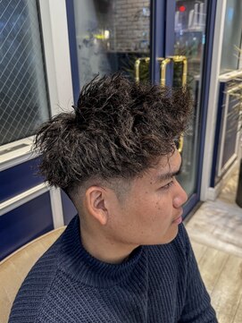 アンソル オブ リシェール(N'SOL of RICHAIR) ダークアッシュ/ニュアンスパーマ/韓国マッシュ/スペインカール