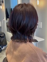 ケリーアン 太田(kelly.un)&nbsp;レイヤーボブ / シアーブラウン / 切りっぱなしボブ / 群馬太田