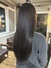 【髪質改善】カット+艶髪ストレート+トリートメント ￥18000→￥16000