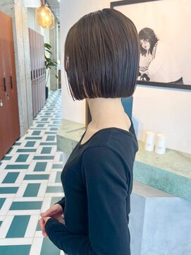 ノエ(noe) ホワイトグレージュ/デジタルパーマ/チェリーブラウン/栄h86