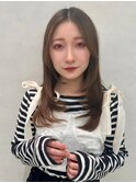 レイヤー/ネビージュ/韓国ヘア/イメチェン/縮毛矯正/中野/