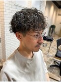 外国人風!ツイストスパイラルハンサムショート