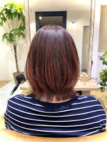 ジェービーヘア 稲毛(jb hair)&nbsp;ピンクベージュ/レイヤーボブ