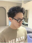 メンズスパイキーショート